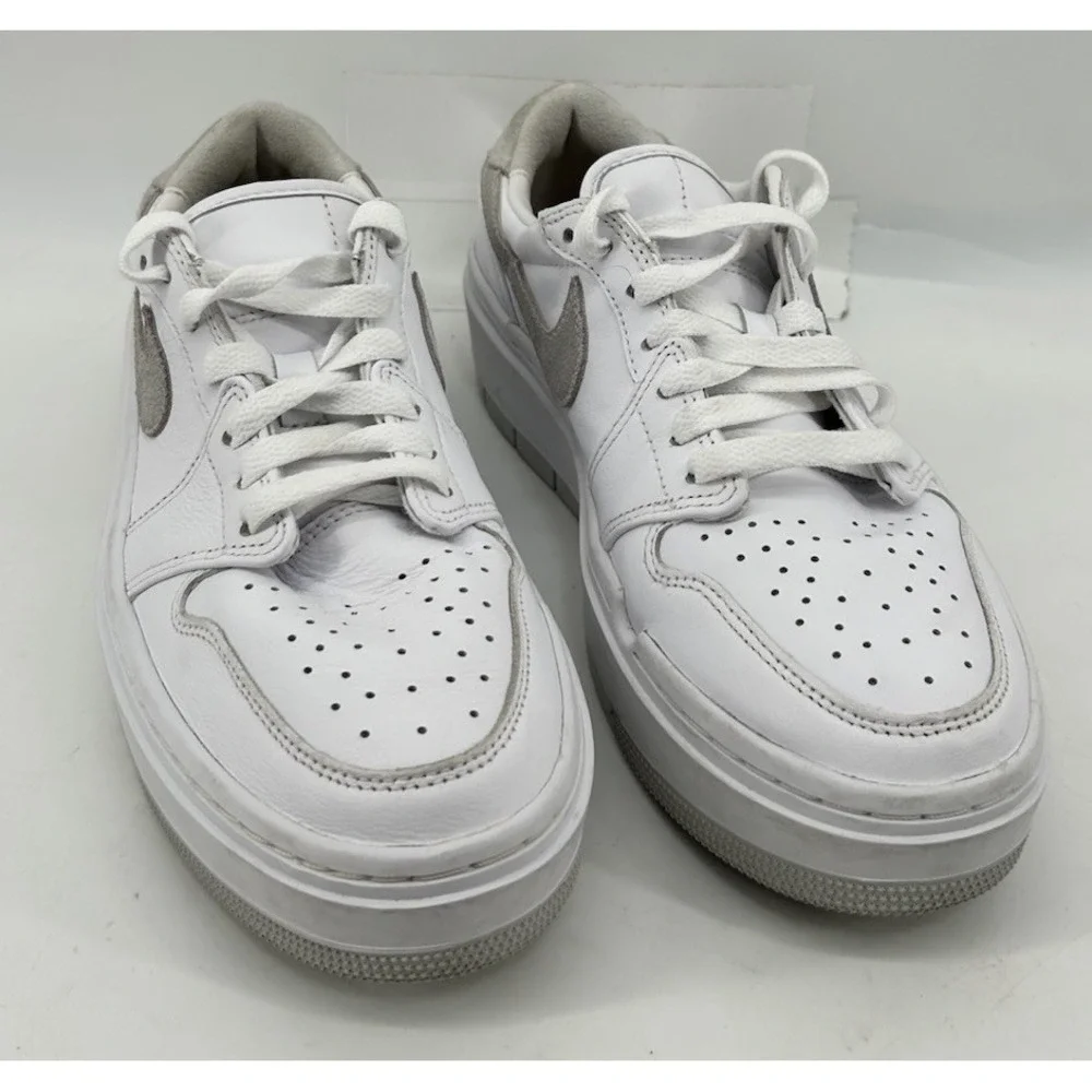 Nike Air Forman Elevate Low Sneakers White With‎ Grey DH7004-110 Womens 8.5